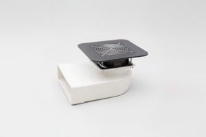 Вытяжка для маникюрного стола Ultratech от компании «Евромедсервис», цвет черный.