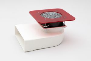 Вытяжка для маникюрного стола Ultratech от компании «Евромедсервис», цвет рубин.