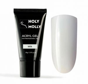 Акригель Holy Molly MILK 30 гр. - NOGTISHOP