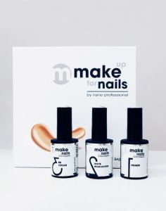 База матирующая Набор MAKE UP FOR NAILS «BASIC SET, Nano professional, 15 мл