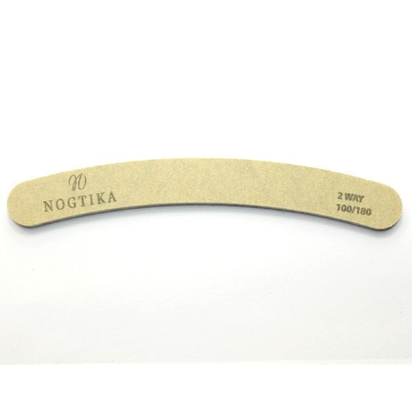 Пилка для ногтей NOGTIKA, бумеранг (100/180).