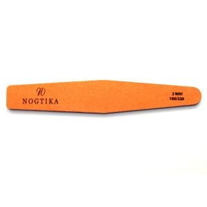 Пилка для ногтей NOGTIKA, оранж- ромб (180/220).