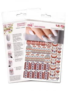 Naildress Slider Design Норвежские узоры, EMi