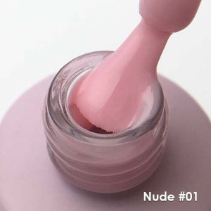 Nude base 2in1 №01 9 гр. Клубничный латте FLY MARY - NOGTISHOP