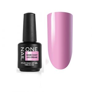 One Nail Base Coat Ice Cream Камуфлирующая база, 15 мл. - NOGTISHOP