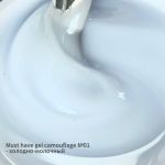 Гель для моделирования EVIENE Must have gel camouflage №01 холодно-молочный 15 мл.