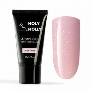 Акригель Holy Molly PINK SHINE 30 гр. - NOGTISHOP