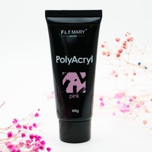 Poly Acryl Pink нежно-розовый 60 гр. FLY MARY - NOGTISHOP