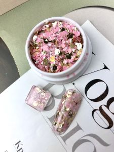 Глиттер CONFETTY MIX PINK - NOGTISHOP