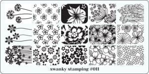 Пластина Swanky Stamping № 11