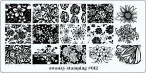 Пластина Swanky Stamping № 01