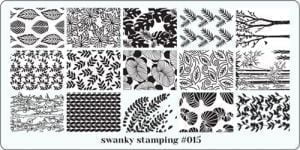 Пластина Swanky Stamping № 15