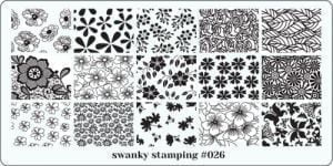 Пластина Swanky Stamping № 26