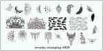 Пластина Swanky Stamping №29