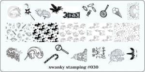 Пластина Swanky Stamping № 30