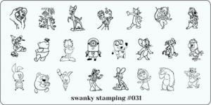 Пластина Swanky Stamping № 31