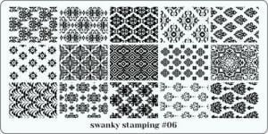 Пластина Swanky Stamping № 06