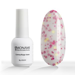 Camouflage base Pretty Milk цветная база, 8 мл MONAMI - NOGTISHOP