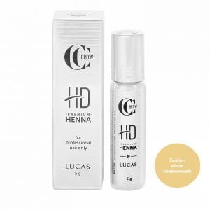 Хна для бровей Premium henna HD, CC Brow, Golden wheat (золотистый пшеничный), 5 гр