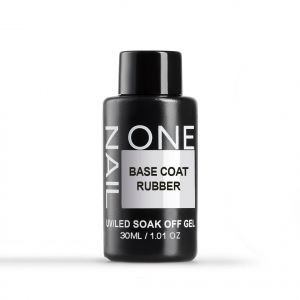 Base Coat RUBBER (бутылка) 30 мл, каучуковая база One Nail - NOGTISHOP