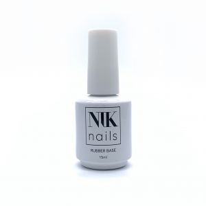 База для гель-лака Base Rubber NIK Nails, 15 мл   - NOGTISHOP