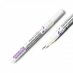 Ручка-маркер для дизайна белая 1 шт. - NOGTISHOP