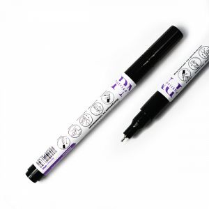Ручка-маркер для дизайна жидкое серебро 1 шт. - NOGTISHOP