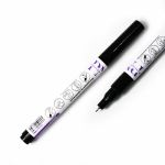 Ручка-маркер для дизайна жидкое серебро 1 шт.