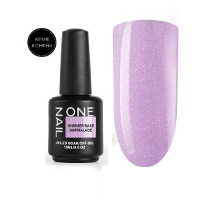 Base Shimmer Marmalade 15 мл, база камуфлирующая One Nail ( легкая в снятии)  - NOGTISHOP