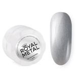 Металлическая гель-краска для дизайна ногтей с зеркальным эффектом TNL Royal metal, 5 мл.