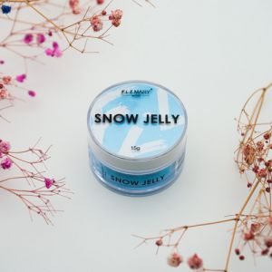 Classic Jelly Snow 15 гр. Белый гель желе FLY MARY - NOGTISHOP