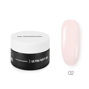 Низкотемпературный однофазный гель TNL Ultra soft №02 камуфлирующий пастельный розовый, 30 мл. - NOGTISHOP