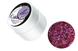 Гель цветной Sparkling Lilac (сиреневый), 7,5 гр.