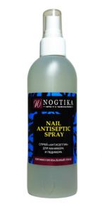 Спрей-антисептик для обработки рук и ступней Nail Antiseptic Spray Nogtika, 200 мл - NOGTISHOP