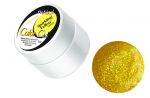 Гель цветной RUNAIL Sparkling Yellow Жёлтый, прозрачный с блёстками, 7.5 гр. 