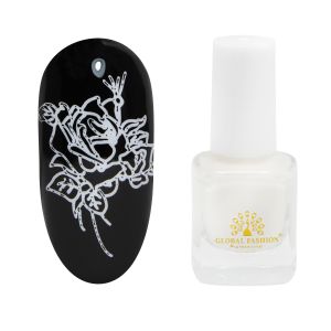 Лак для стемпинга Белый Global Fashion - NOGTISHOP