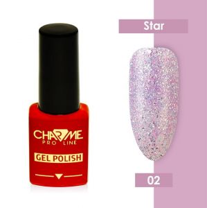 Гель-лак CHARME- Star 02, 10 мл.  - NOGTISHOP