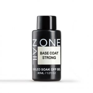 Base Coat STRONG (бутылка) 30 мл, база жесткая One Nail - NOGTISHOP