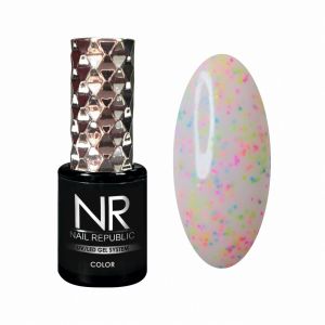 LOVE IS меланж №152 цветная база, Nail Republic, 10 мл - NOGTISHOP