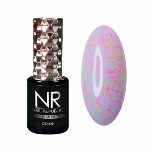 LOVE IS меланж №153 цветная база, Nail Republic, 10 мл - NOGTISHOP