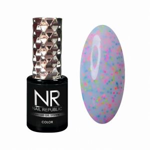 LOVE IS меланж №154 цветная база, Nail Republic, 10 мл - NOGTISHOP