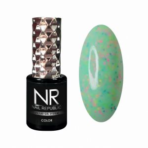 LOVE IS меланж №156 цветная база, Nail Republic, 10 мл - NOGTISHOP