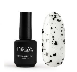 Топ Super Shine top MARBLE MONAMI, 15 мл - NOGTISHOP