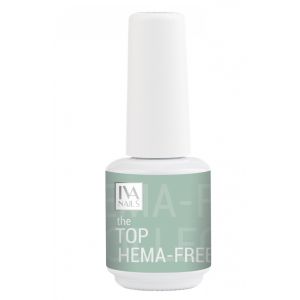 Топ гипоаллергенный TOP HEMA FREE, IVA NAILS, 15 мл - NOGTISHOP