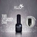 Топ Shine 1 с серебряным мерцанием Klio 15 мл