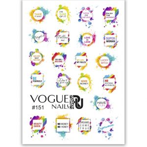 Слайдер для дизайна #151 Vogue Nails  - NOGTISHOP