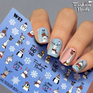 Слайдер дизайн White W53 FashionNails  - NOGTISHOP