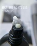 Grattol Acryl Gel 11 Milk молочный, 30 мл. 